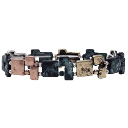 Bracelet métal géométrique