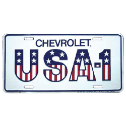 Plaque Chevrolet USA