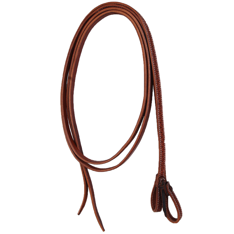 Rênes cuir huilé Snake