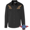 Chemise western Hogan Black