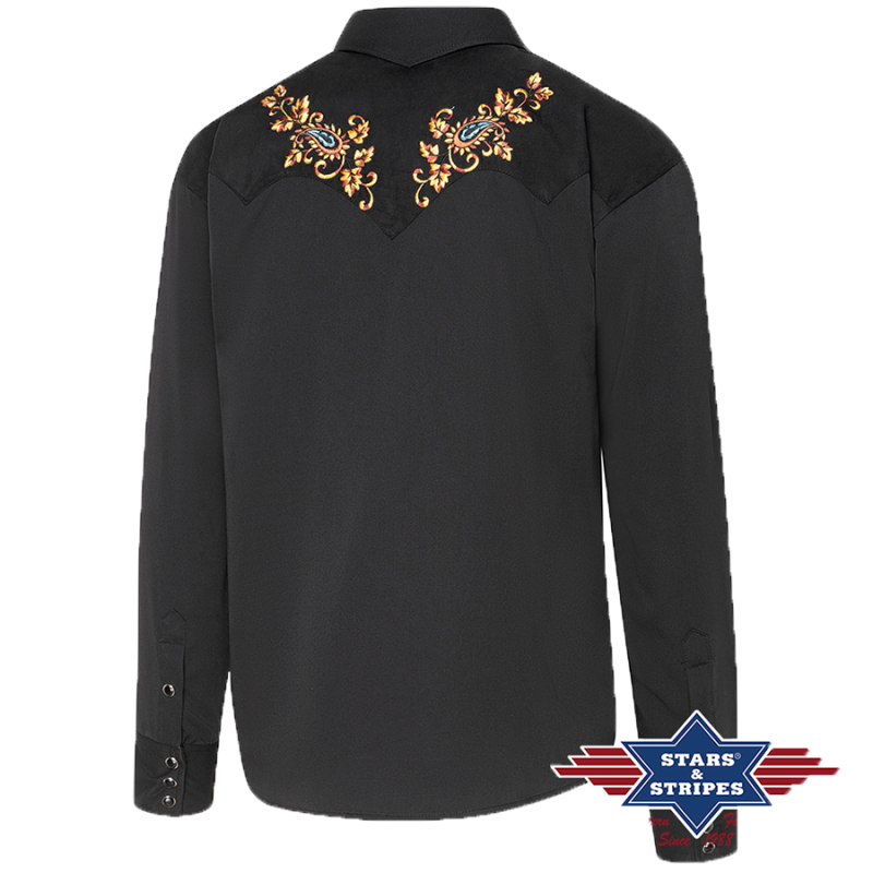 Chemise western Hogan Black