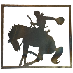 Enseigne western Bronco