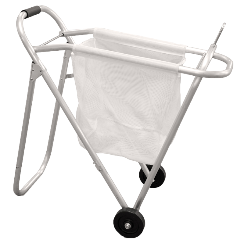 Porte-selle aluminium à roulettes