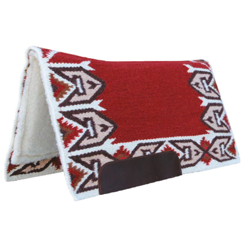 TAPIS DE SELLE WESTERN NAVAYO, DESSOUS EN FEUTRE - Le Monde du Cheval
