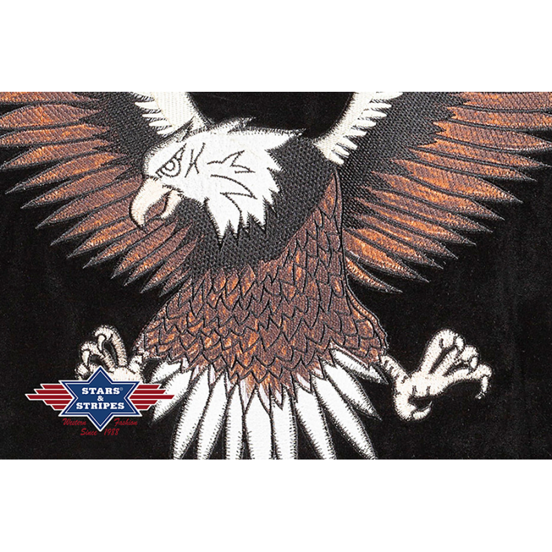 Veste daim Decker Black