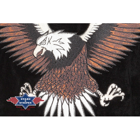 Veste daim Decker Black