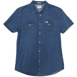 Chemise denim Wrangler Red Flame
