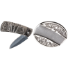 Boucle de ceinture avec couteau