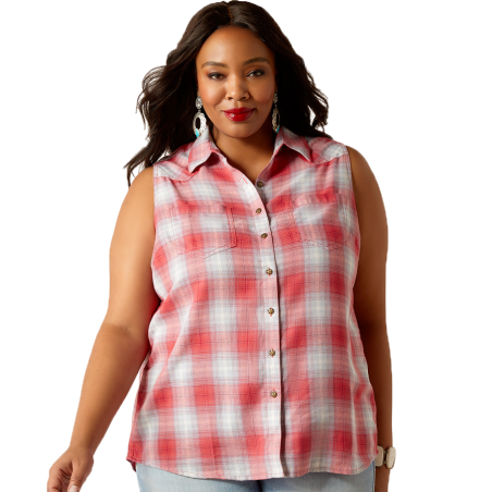 Chemisier Ariat Fair Plaid