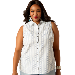 Chemisier Ariat Floral Stripe