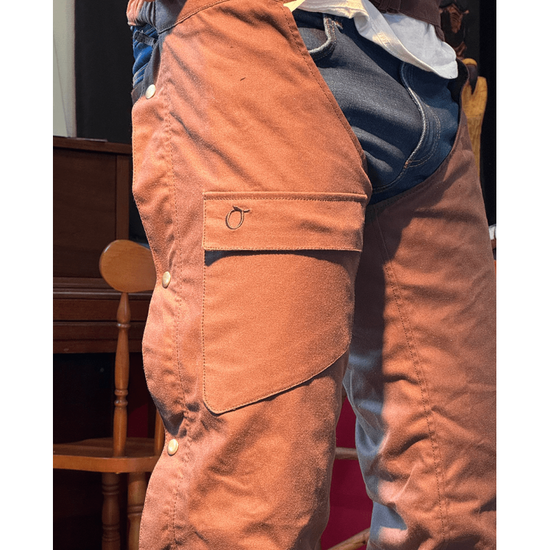 Chaps randonnée coton huilé