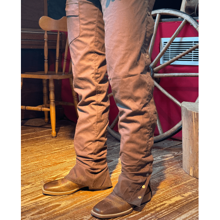 Chaps randonnée coton huilé