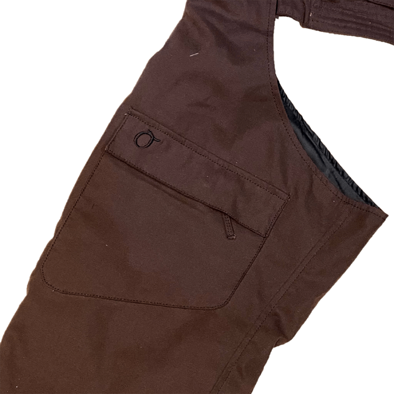 Chaps randonnée coton huilé