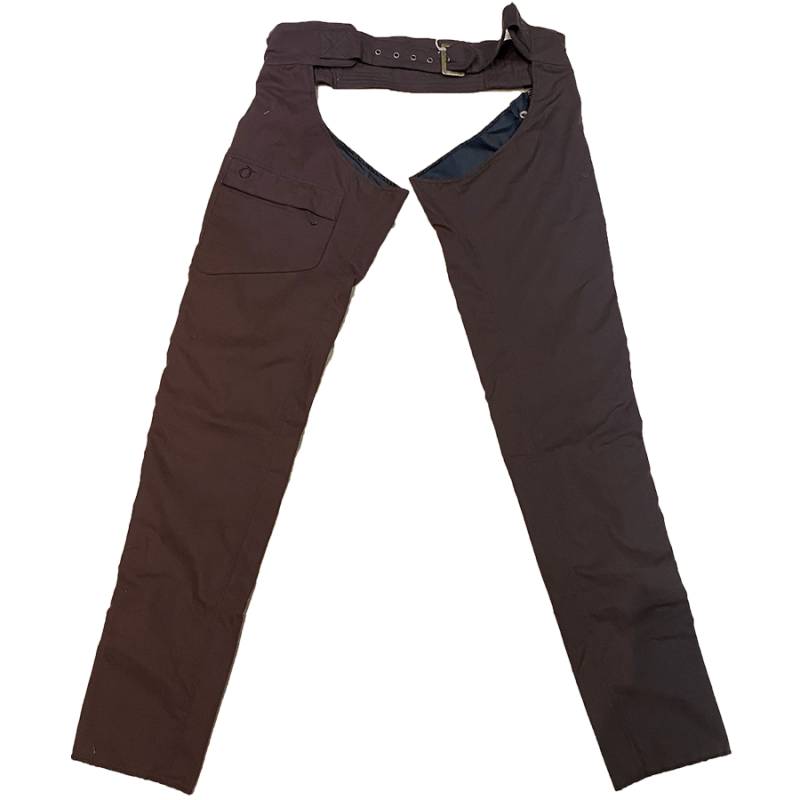 Chaps randonnée coton huilé