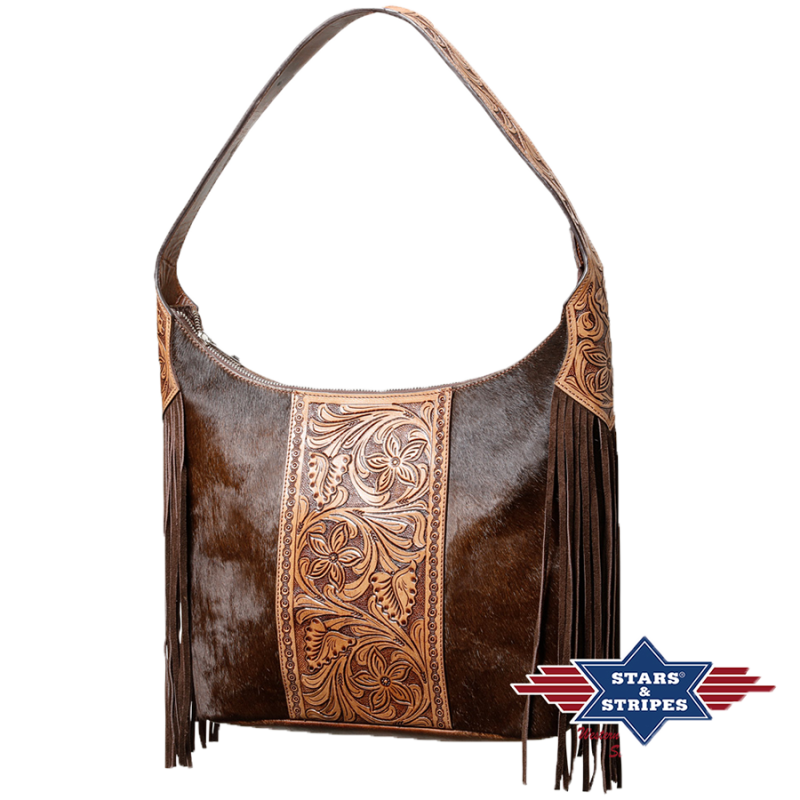 Sac à main cuir et franges Bag-11