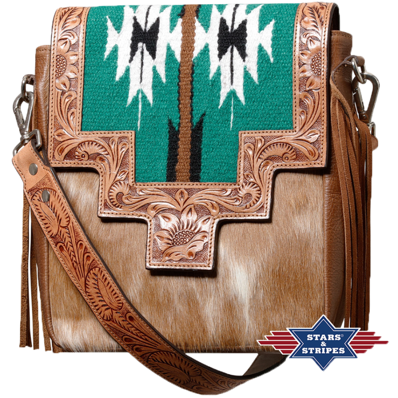 Sac à main cuir et franges Bag-10