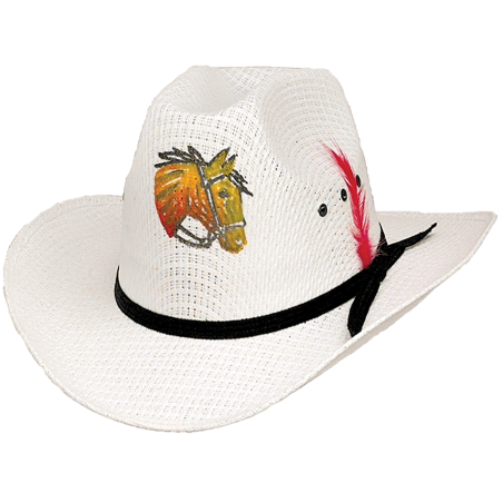 Chapeau Kids cheval et plume Chapeau Kids cheval et plume