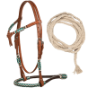 Set bride, bosal, mecates coton
