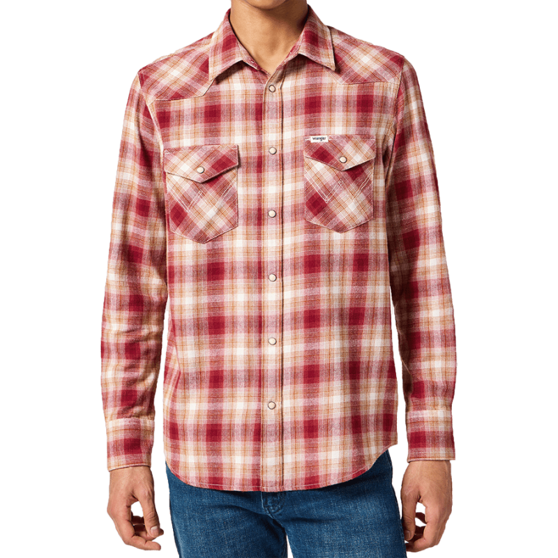 Chemise Wrangler Root Beer