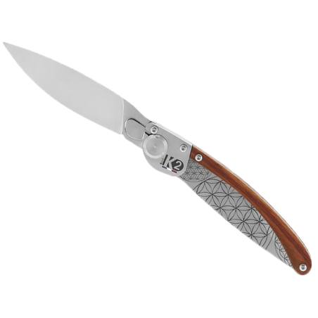 Couteau bois de rose Rosaces