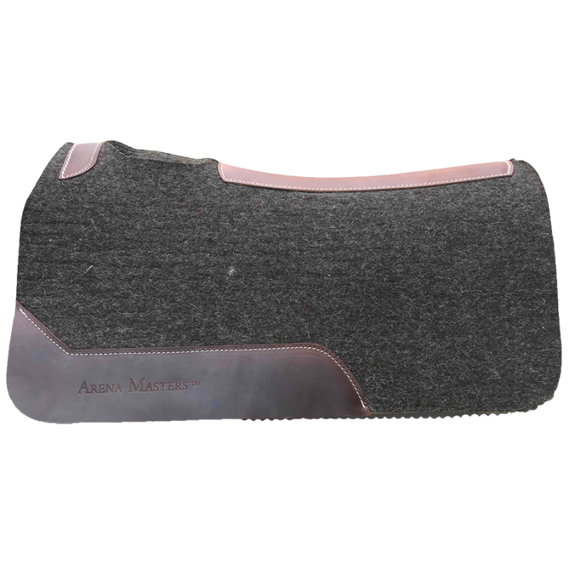 Tapis feutre gris court 1"