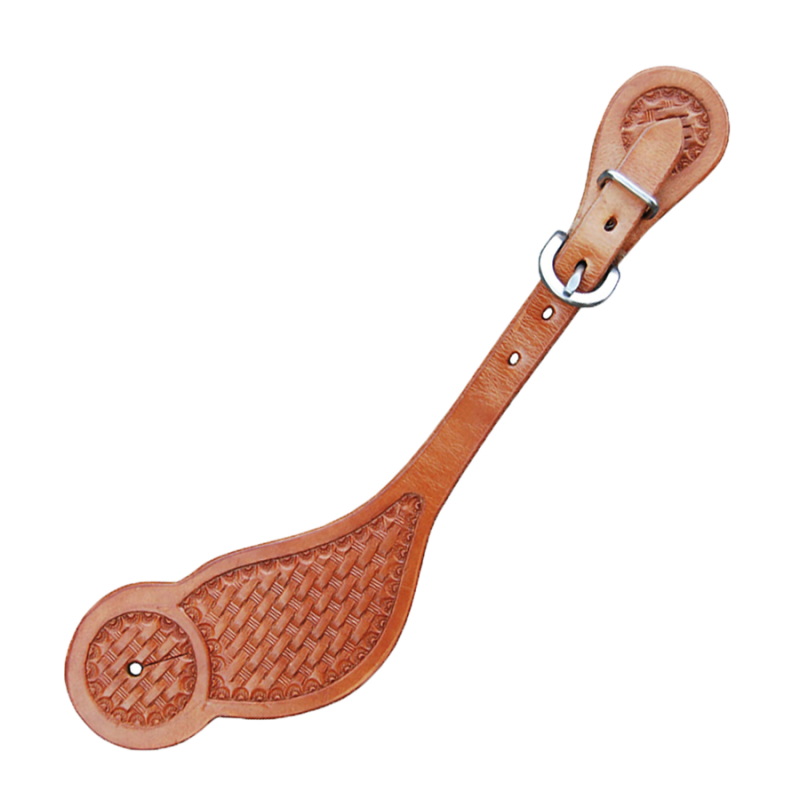 Lanières d'éperons western cuir