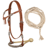 Set bride, bosal, mecates coton