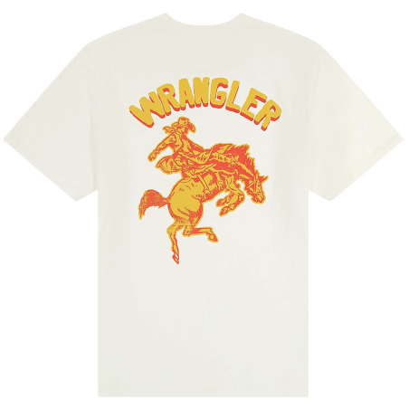 T-shirt blanc Graphic Vintage White
