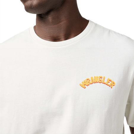 T-shirt blanc Graphic Vintage White