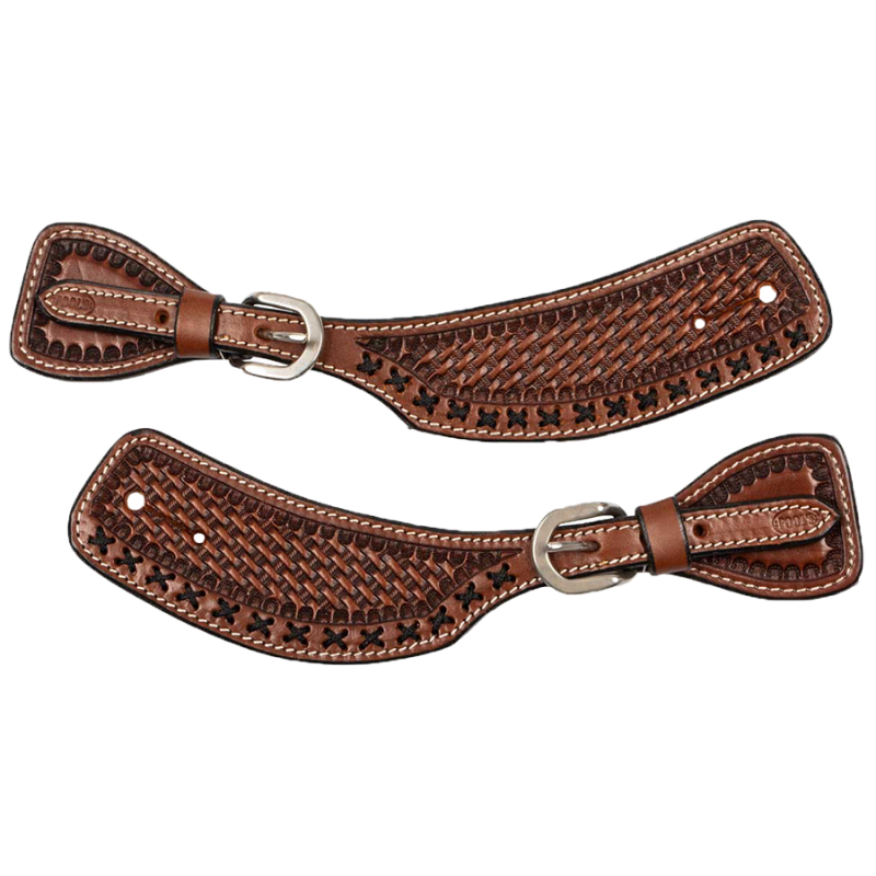 Lanières d'éperons western Cross