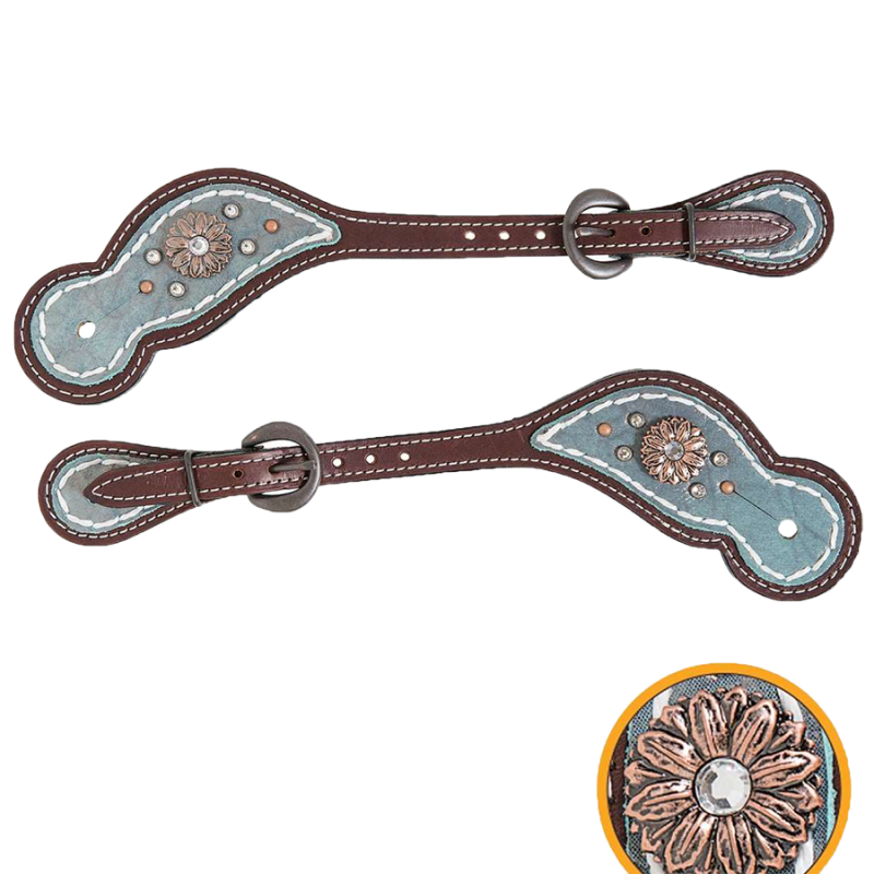 Lanières d'éperons western Savannah