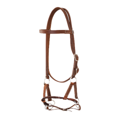 Side-pull cuir harness