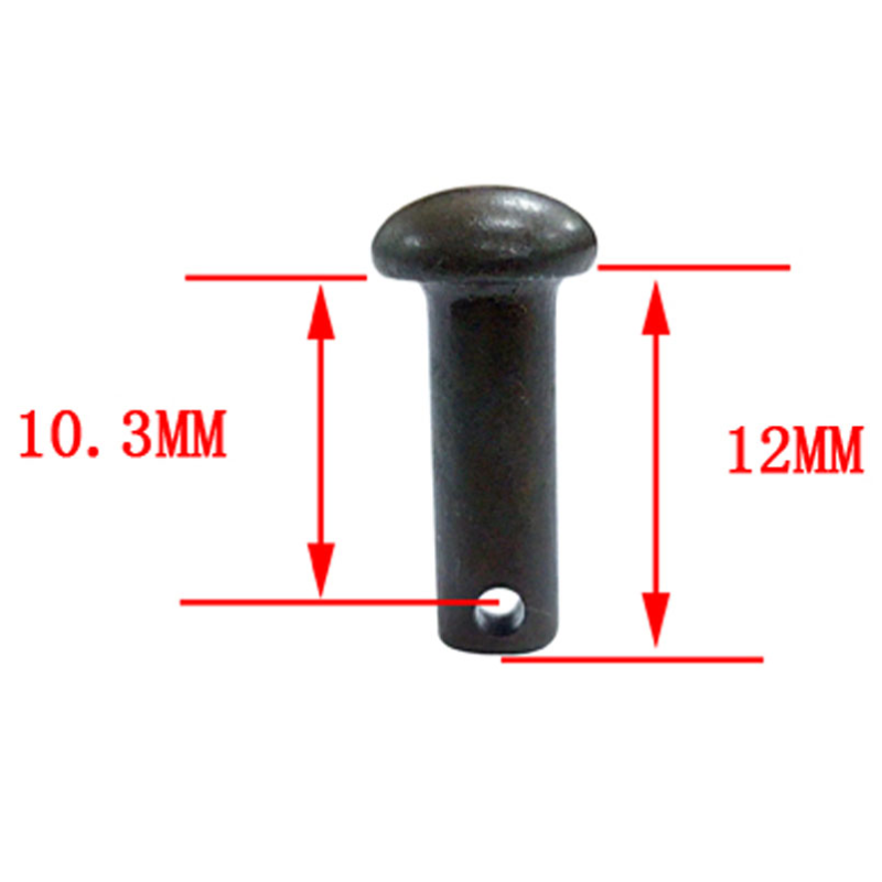 Vis et goupilles molettes d'éperons