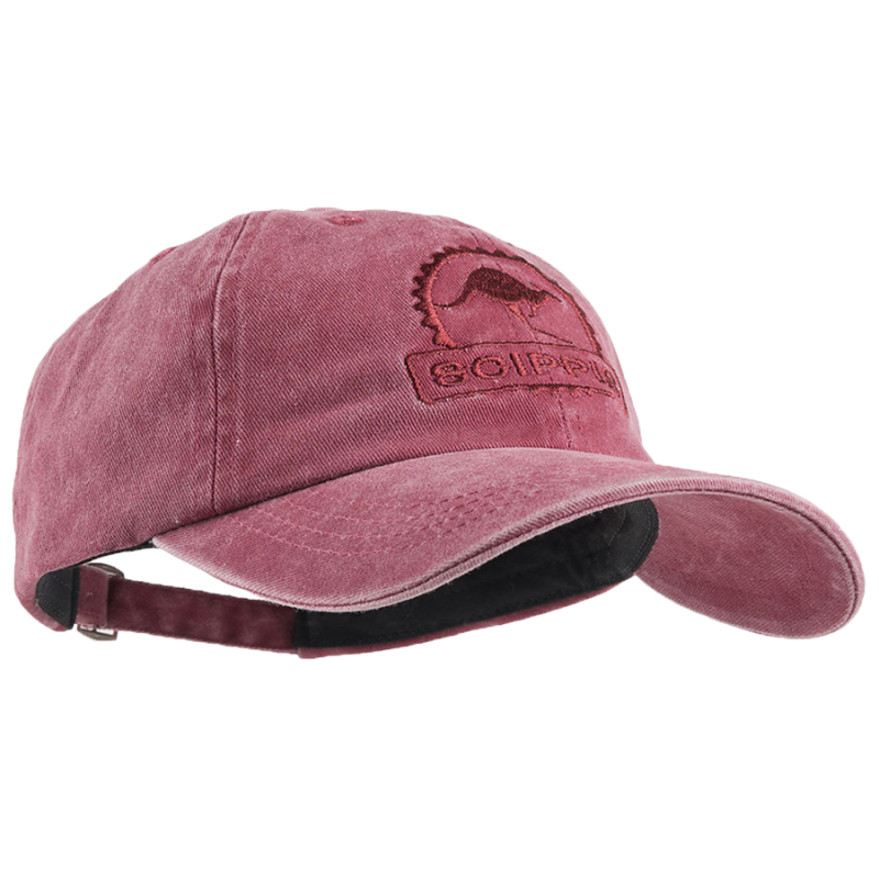 Casquette délavée Kangaroo rose