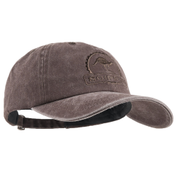 Casquette délavée Kangaroo marron