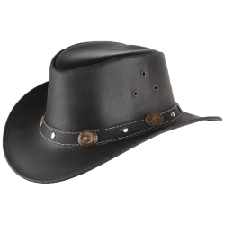 Chapeau cuir enfant