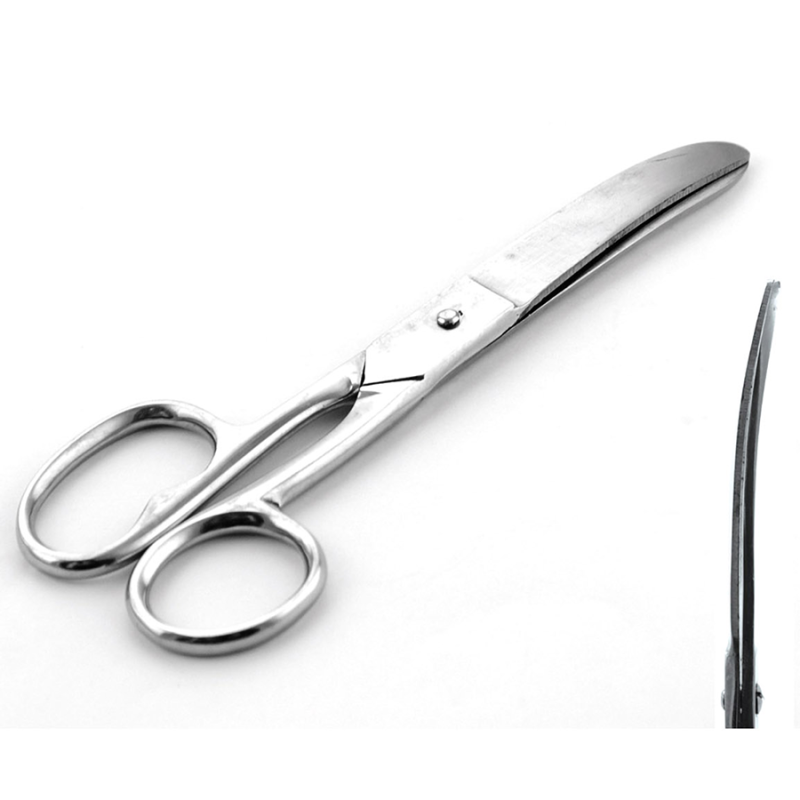 Ciseaux à crins courbes