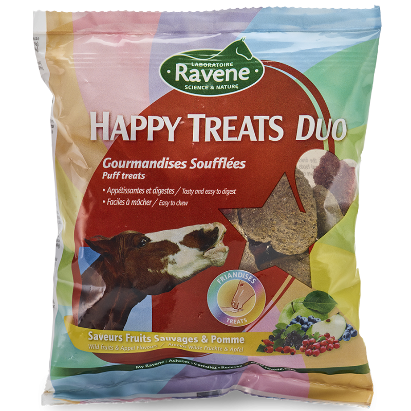 Friandise alimentaire pour cheval Happy Treats