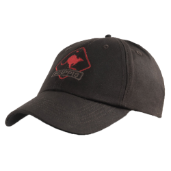 Casquette coton huilé noir