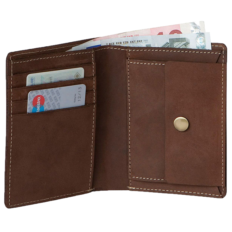 Portefeuille nubuck Wall Street