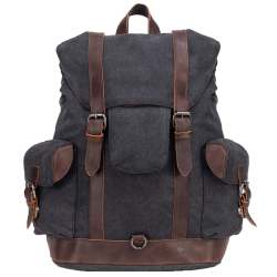 Sac à dos toile Wanderlust Black