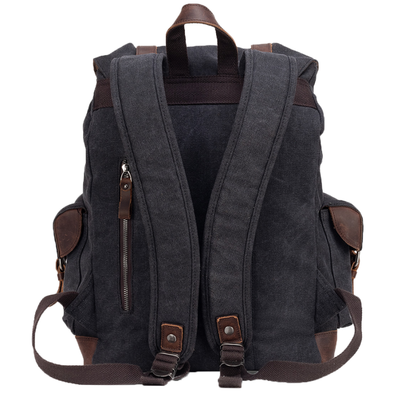 Sac à dos toile Wanderlust Black