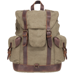Sac à dos toile Wanderlust Olive