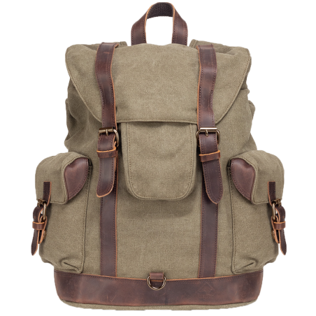 Sac à dos toile Wanderlust Olive