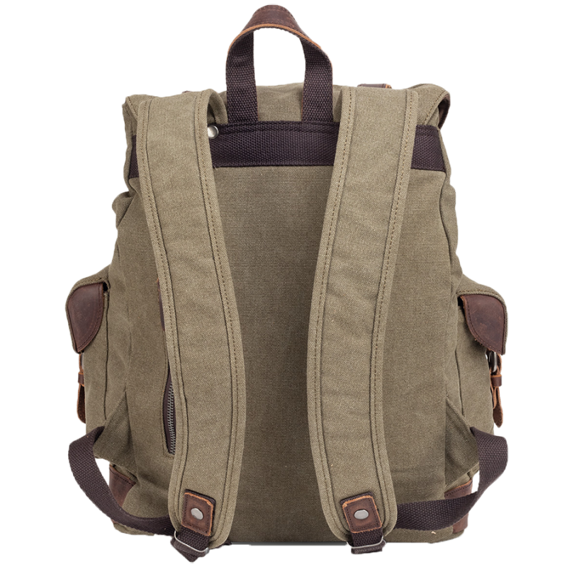 Sac à dos toile Wanderlust Olive