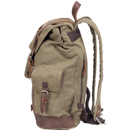 Sac à dos toile Wanderlust Olive