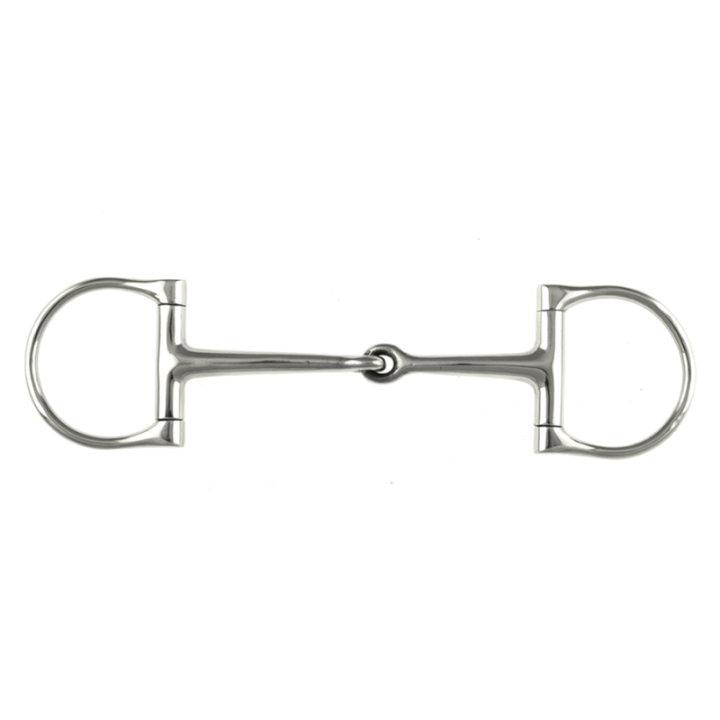 Snaffle D-ring canon mince