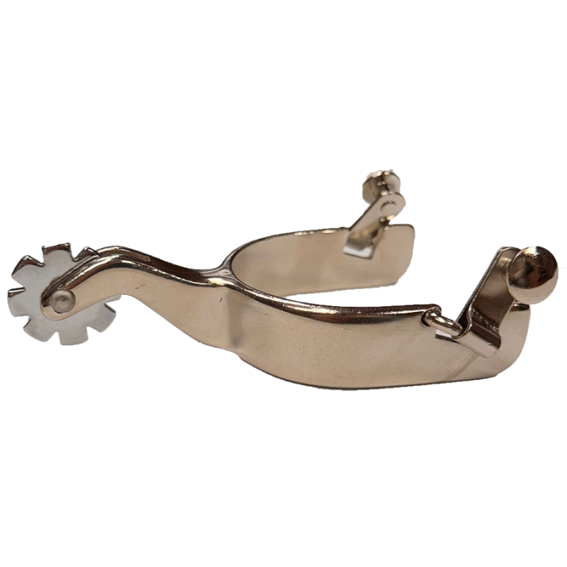 Éperons western inox