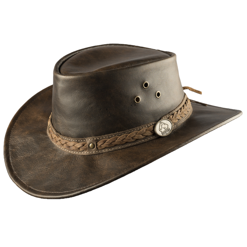 Chapeau cuir Cooroo