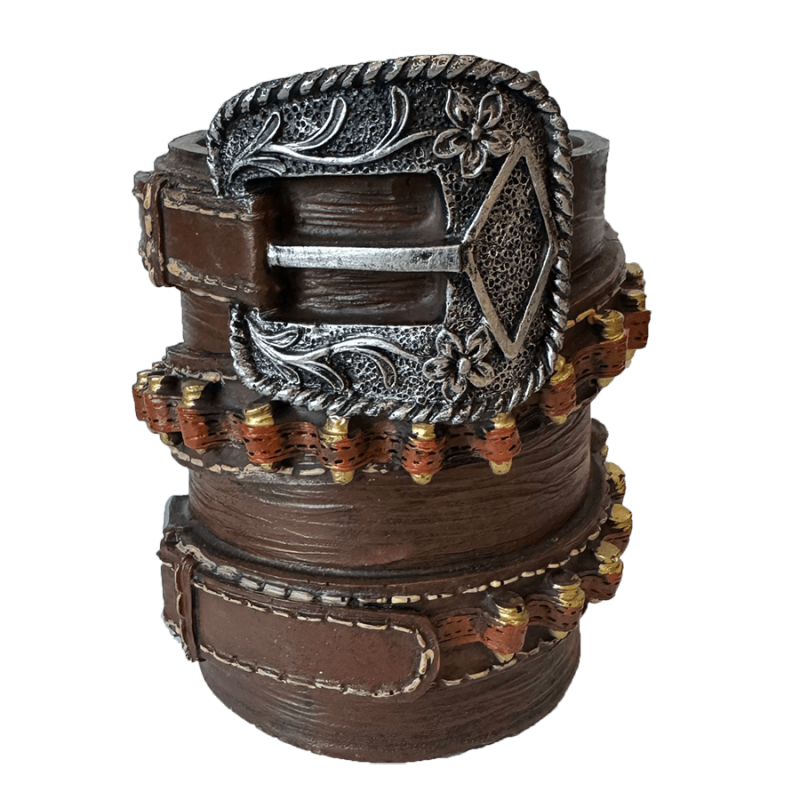 Pot à crayon ceinturon